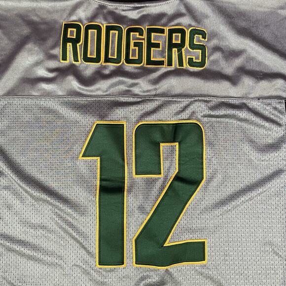 Nike On Field NFL Green Bay Packers ‘50s Classic Aaron Rodgers #12 Jersey 56 - Picture 4 of 7